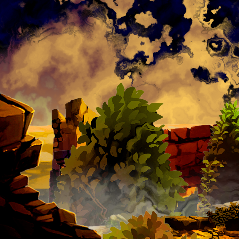 Desolated Landscapes #14 static token preview