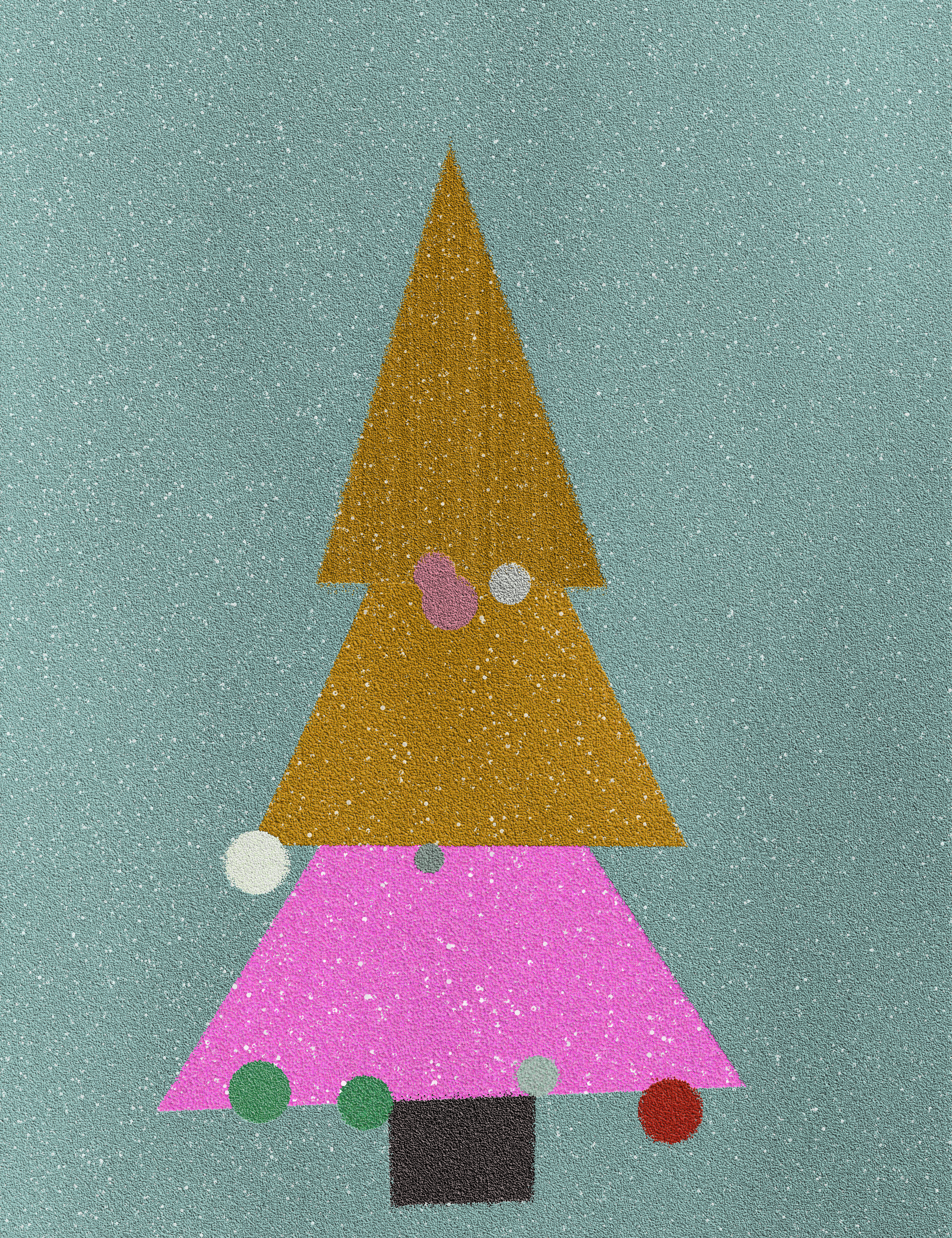 Naïf Christmas Trees #48 static NFT preview