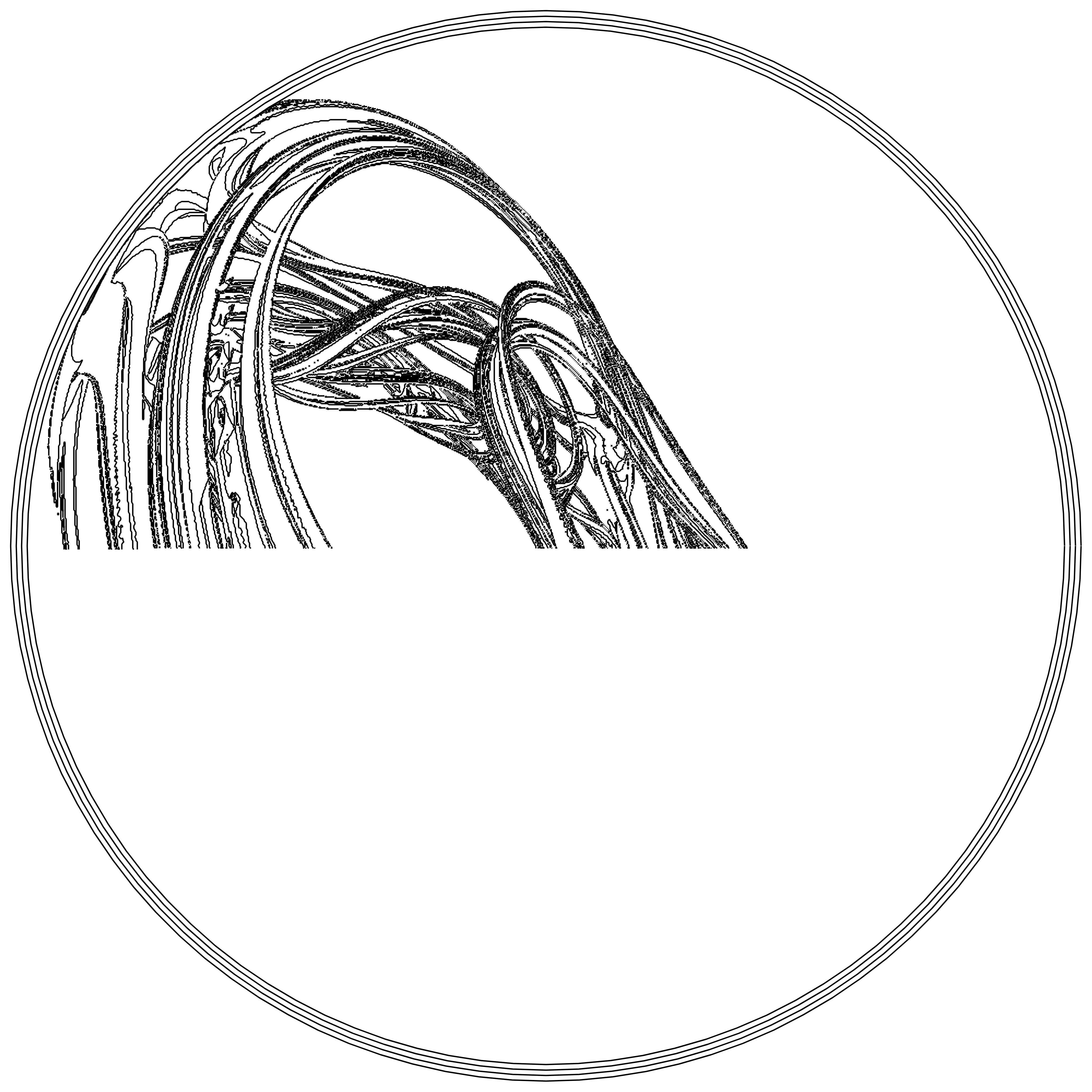 LL21 Fractal Contour #52 static token preview