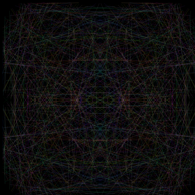 LINES OF JOY #110 static NFT preview