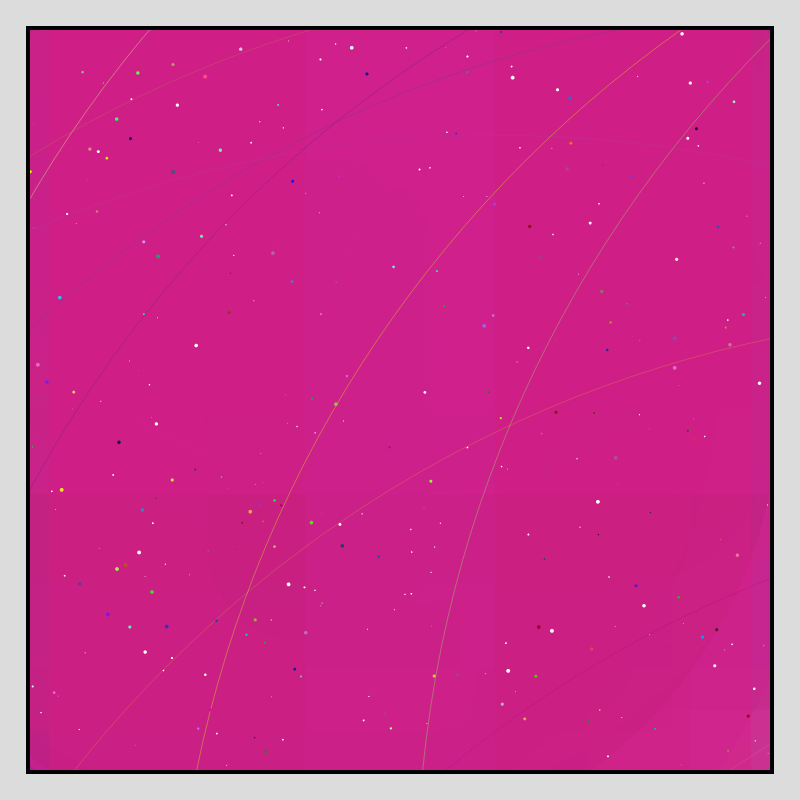 Color Field Starry B #46 static token preview