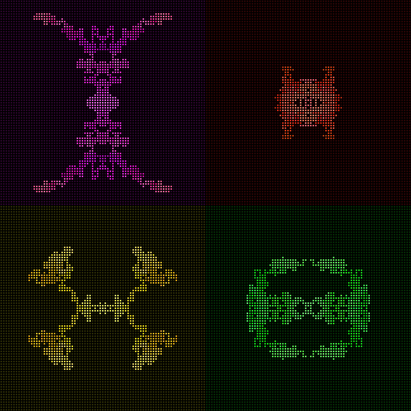 Dither Creatures 2x2 #67 static token preview