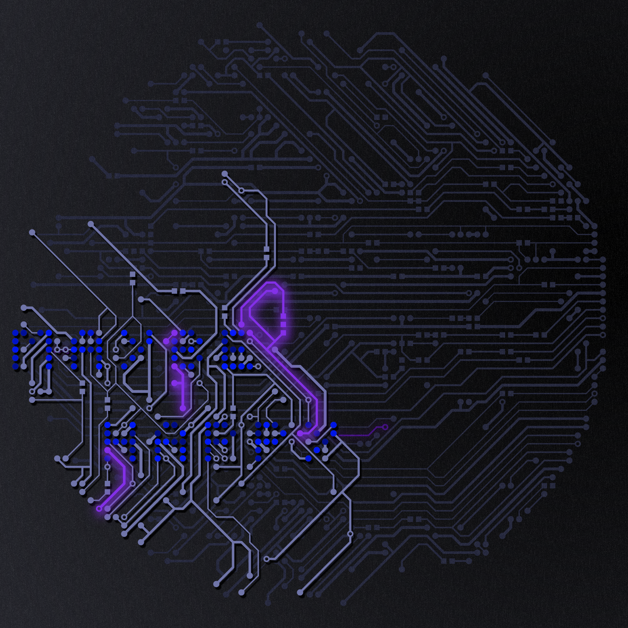 Bright Circuits #135 static NFT preview