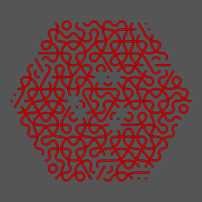 Threefold Symmetry - Dark Variations #101 static token preview