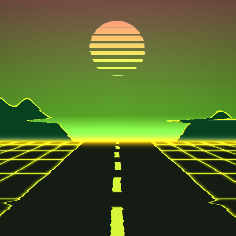 Vaporwave Dream Generator 100%code #40 static NFT preview