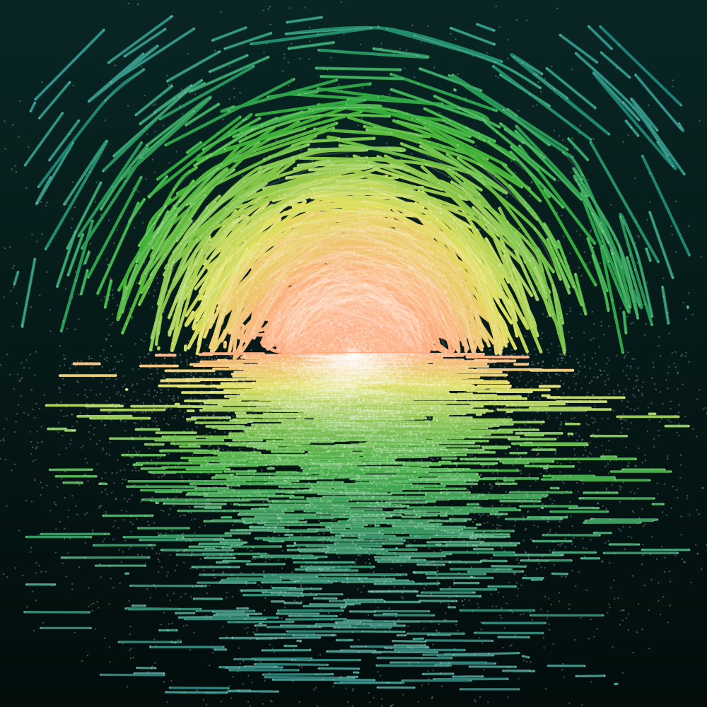 When Light Meets Water #481 static NFT preview