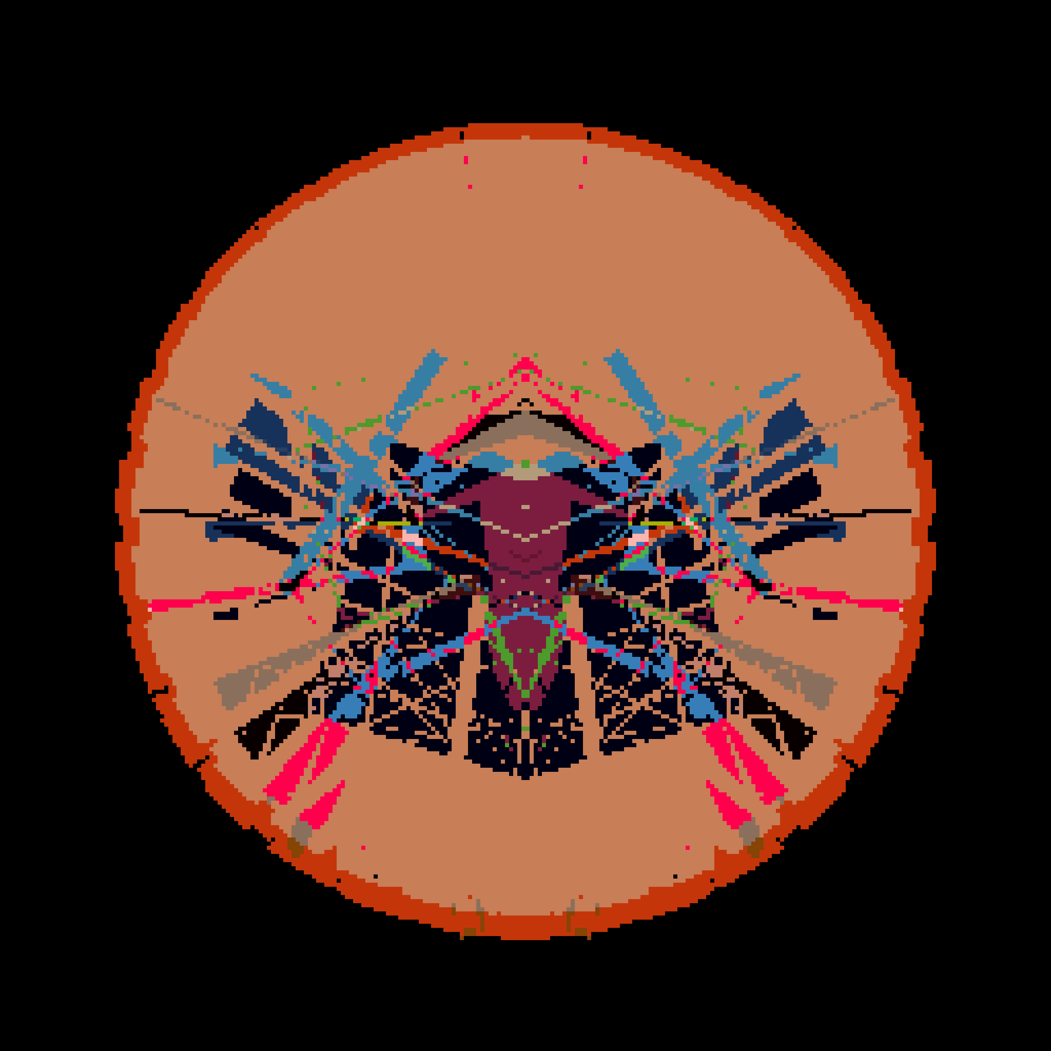 Ideocartography: Planar Slicing Experiment #186 static NFT preview