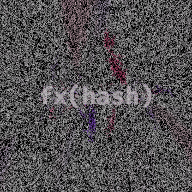 FXHASH Generative Logo #631 static token preview