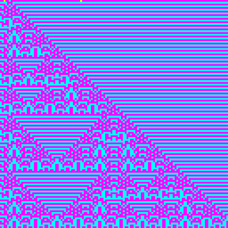 Totalistic Cellular Automata #41 static token preview
