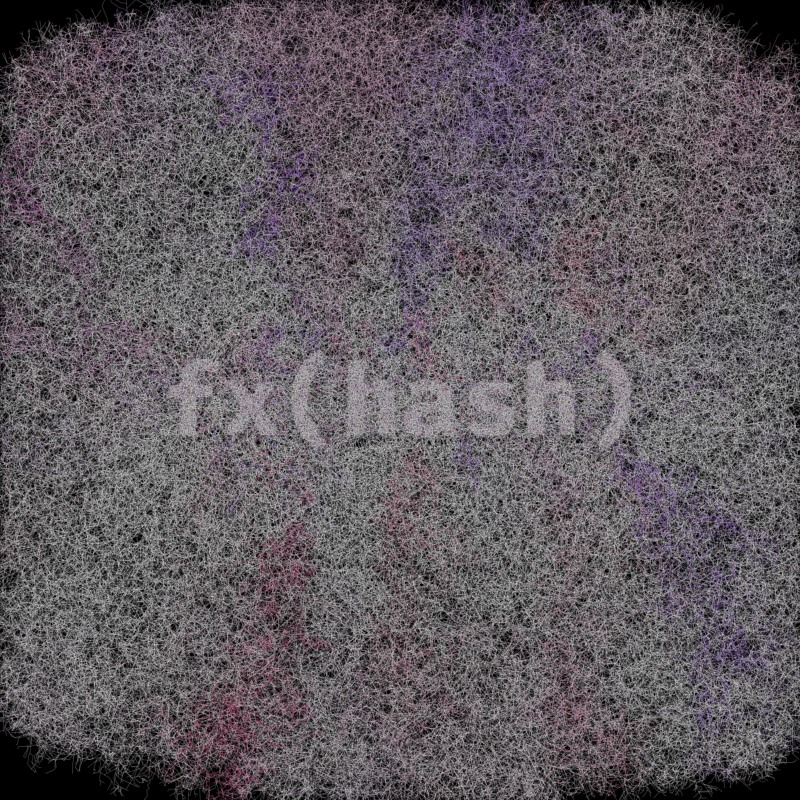 FXHASH Generative Logo #372 static token preview