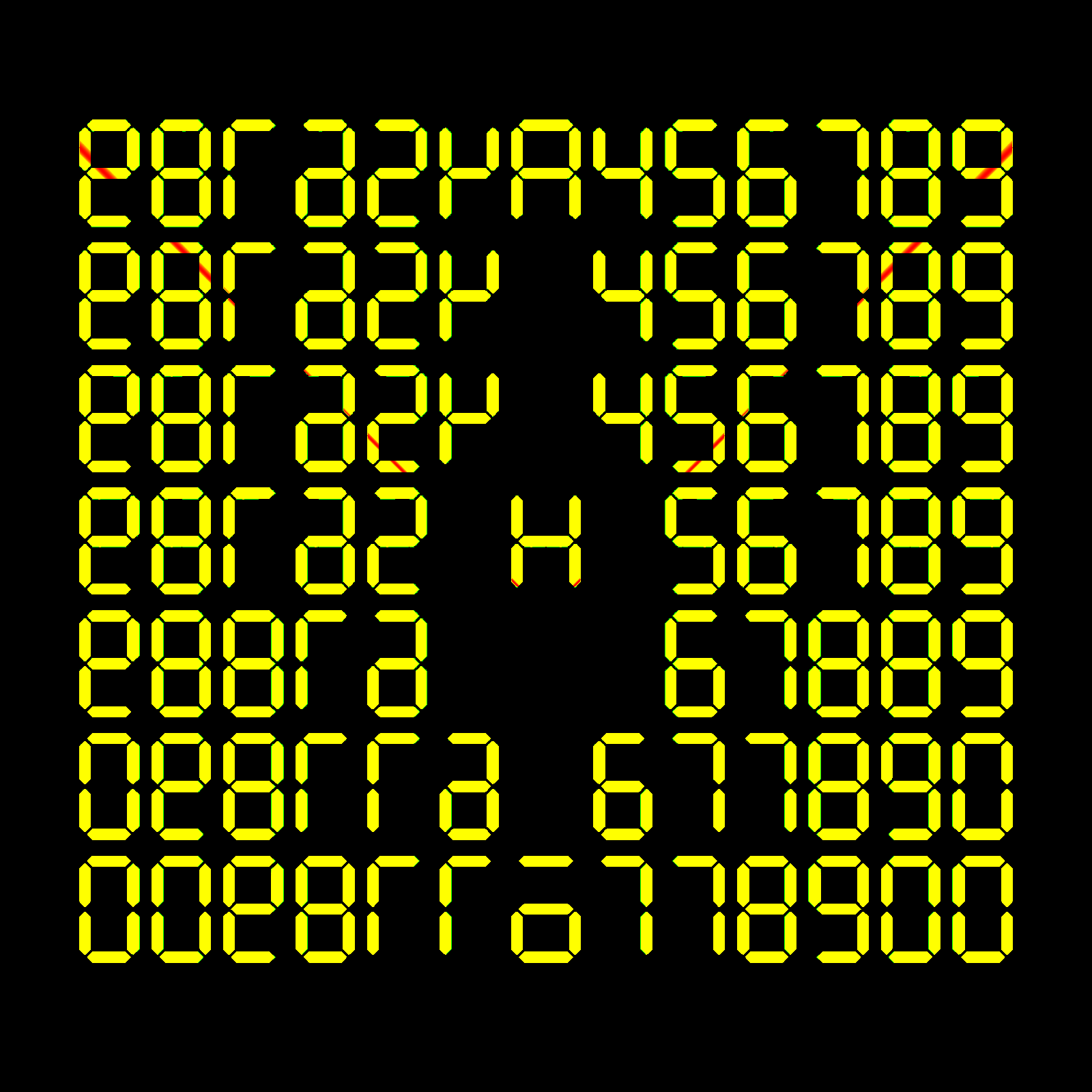 Digits #137 static NFT preview