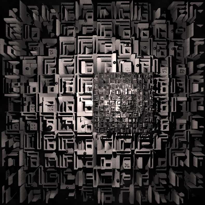 Recursive Ruins #237 static NFT preview