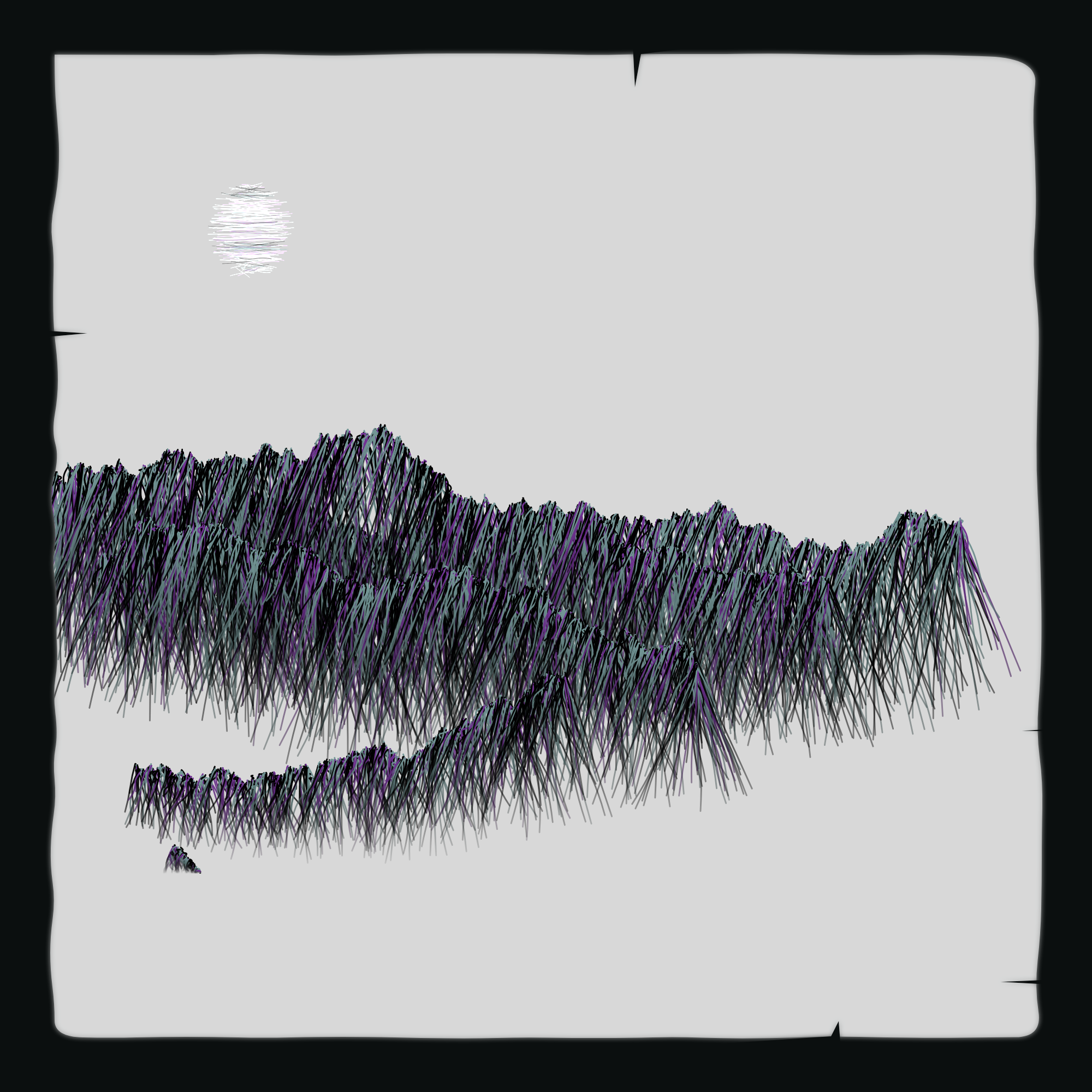 Misty Mountains #84 static NFT preview