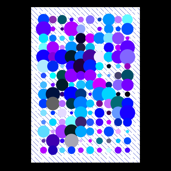 Dots in the Rain #115 static NFT preview
