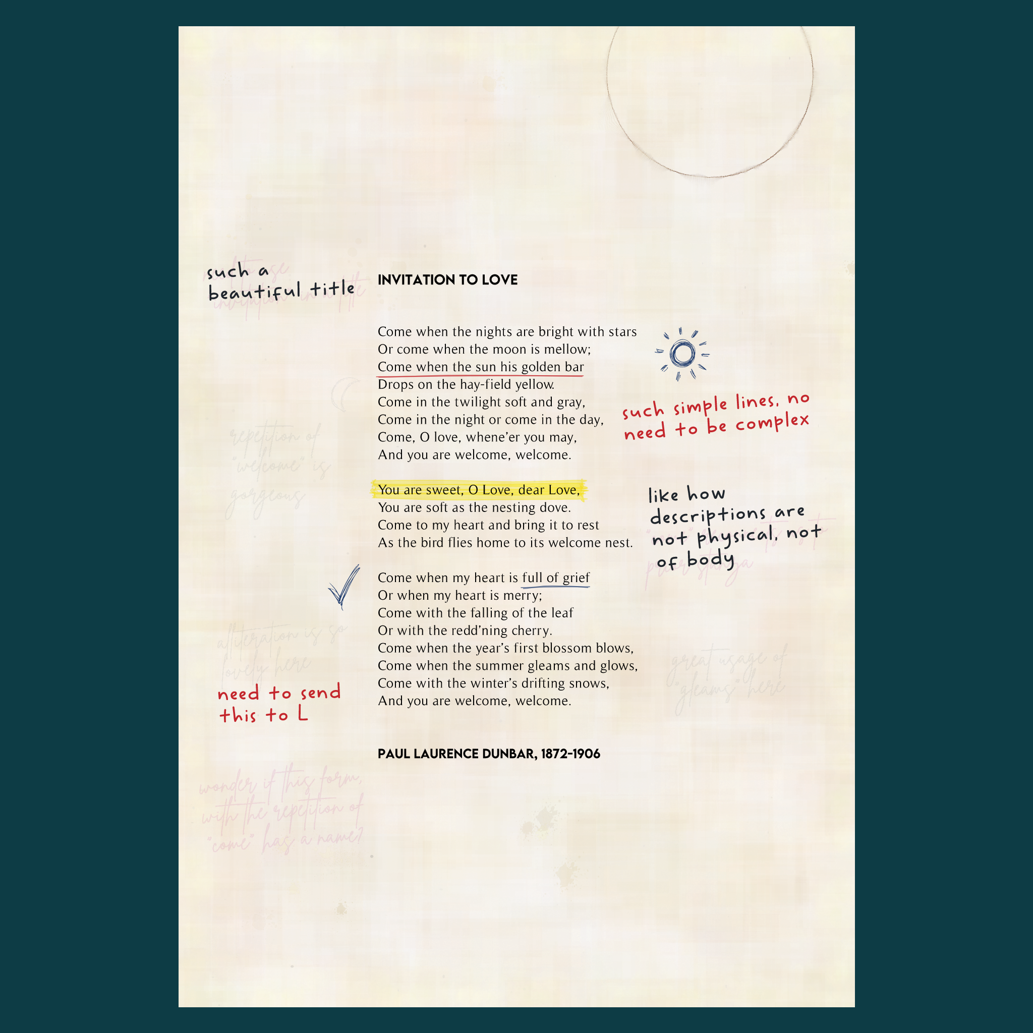 Poems in the Public Domain #29 static token preview