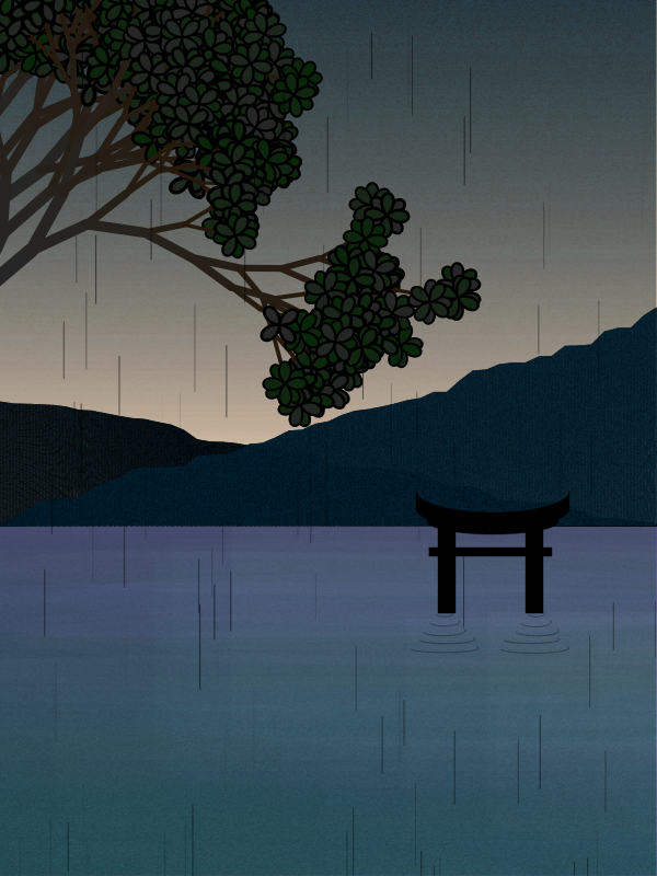 Foggy morning in a village near Tokyo #42 static token preview