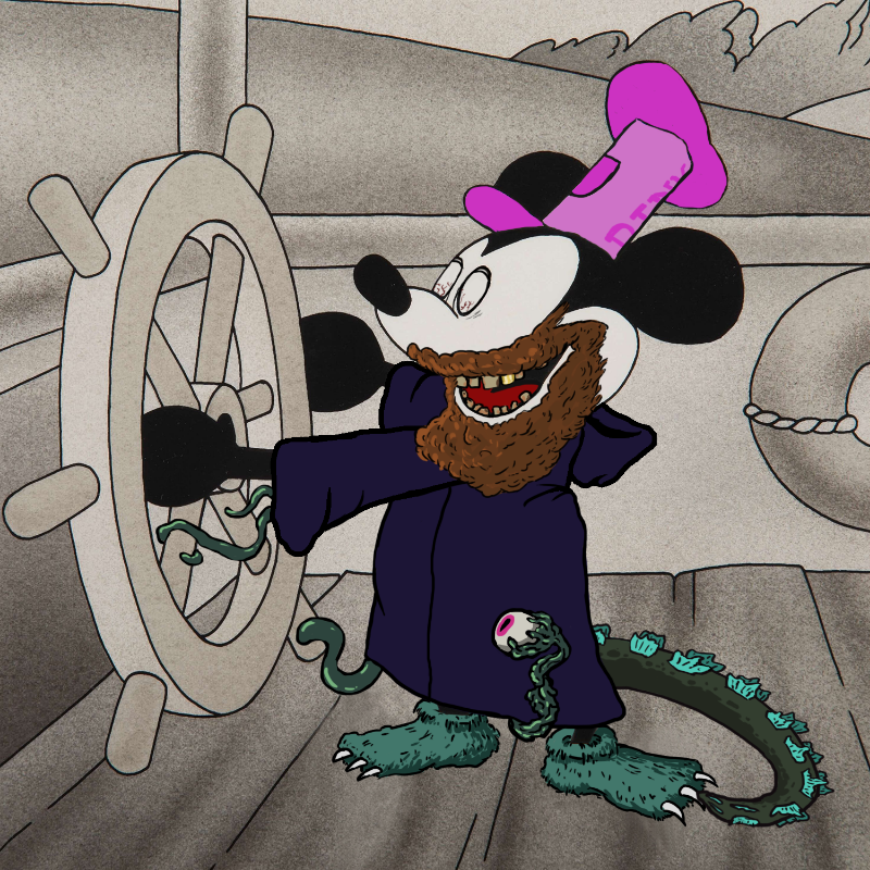 Willie's Nightmare Cash Grab #319 static NFT preview