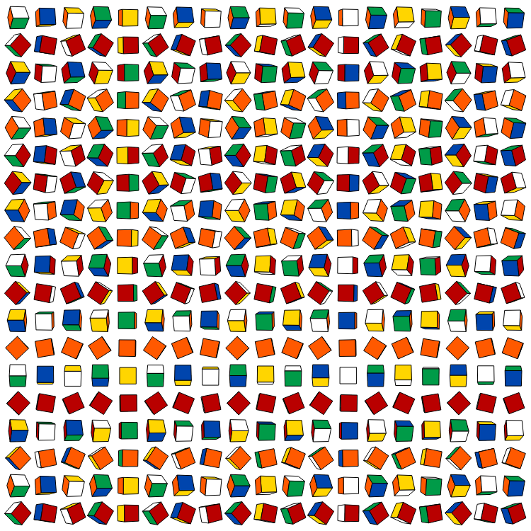 rubikVoxels #32 static token preview