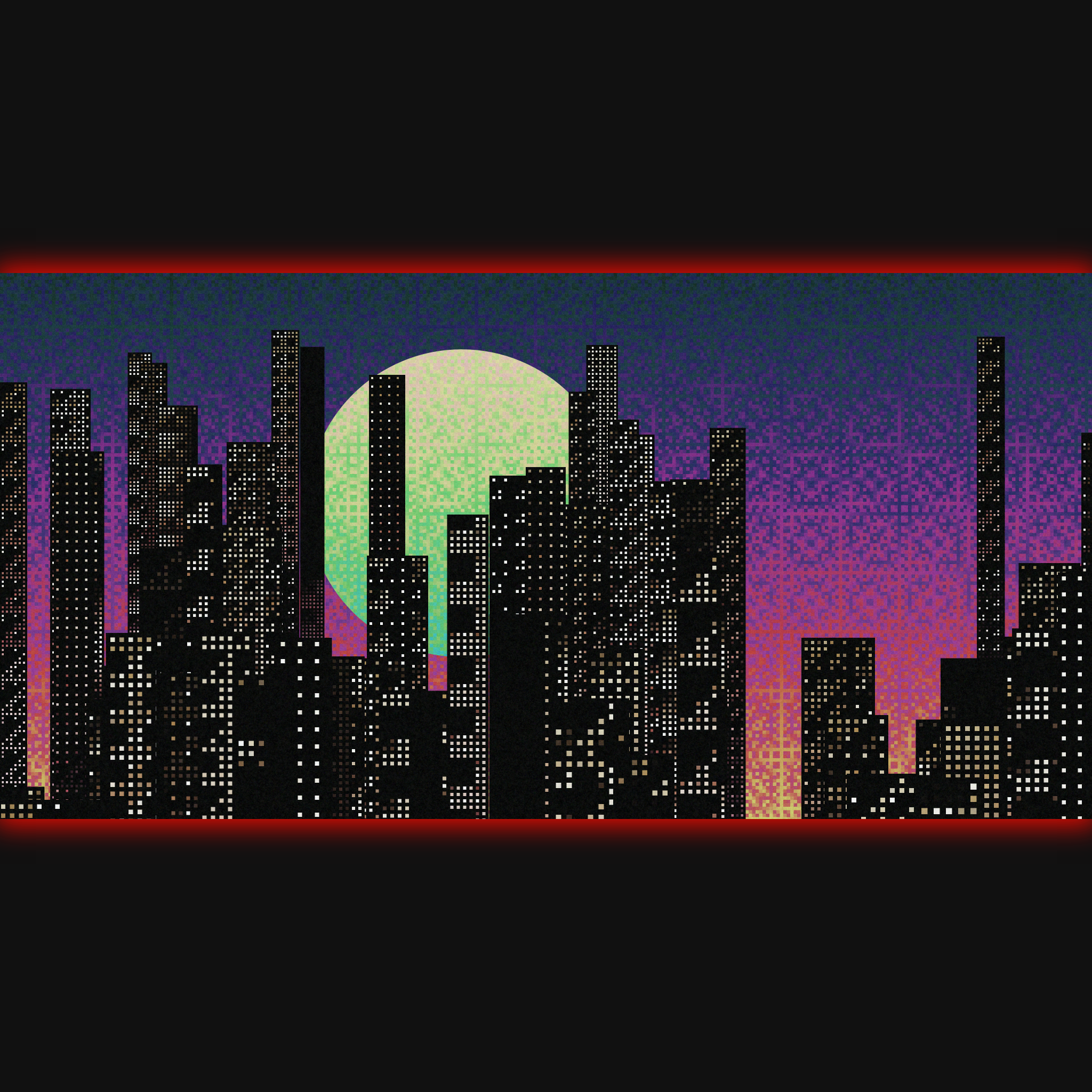 Byte City Night #190 static NFT preview