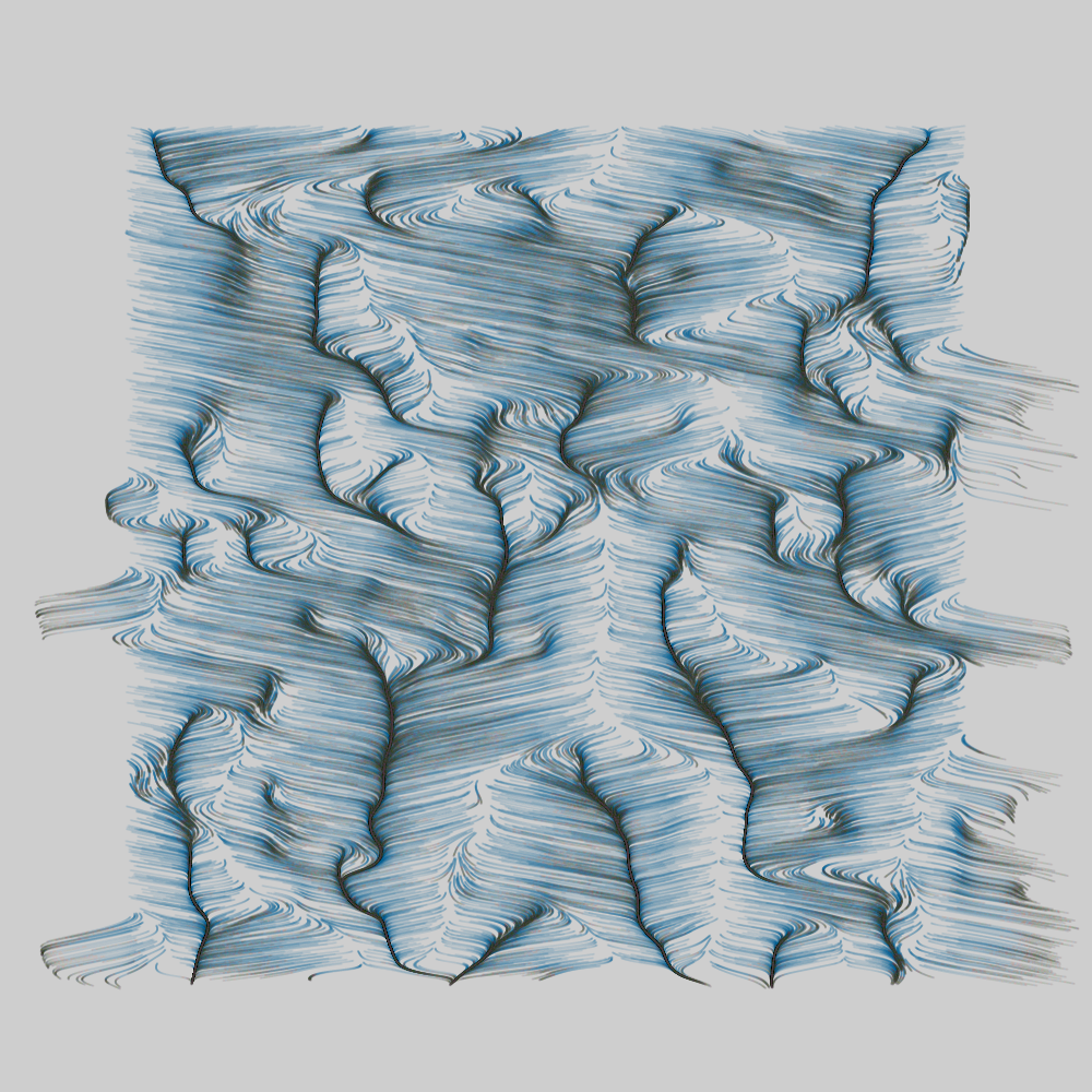 Topographic Abstraction #92 static NFT preview