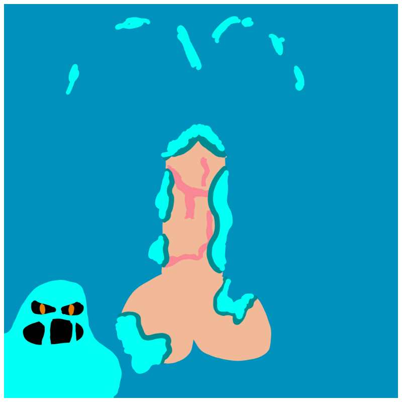 Decayed Dickgenerative Art #64 static token preview