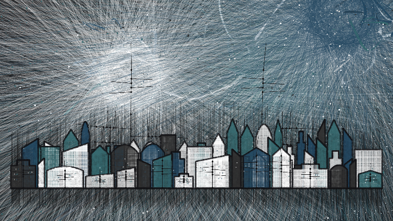 Connected City #48 static NFT preview