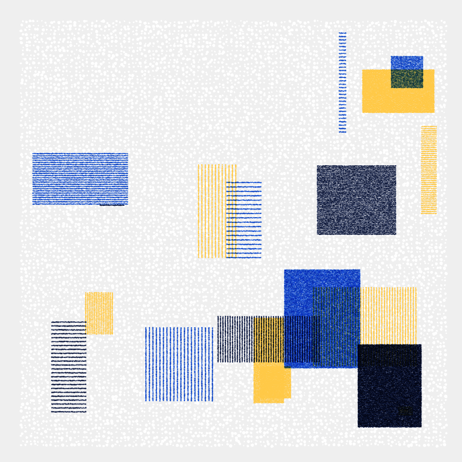 Pop pop rectangle #75 static NFT preview