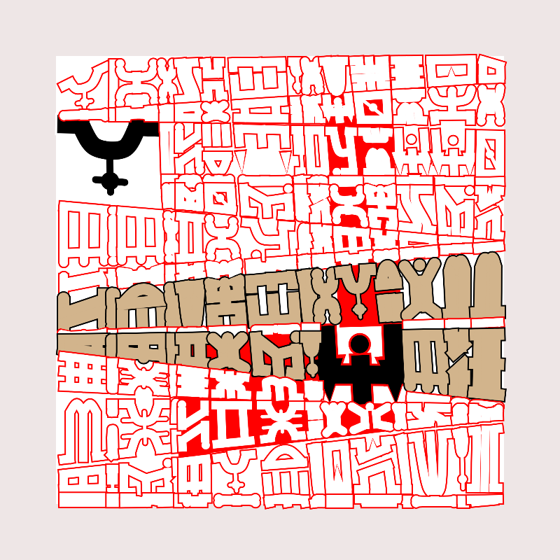 "Alphabetic ancestral signs" - (Matrix v3) #30 static token preview