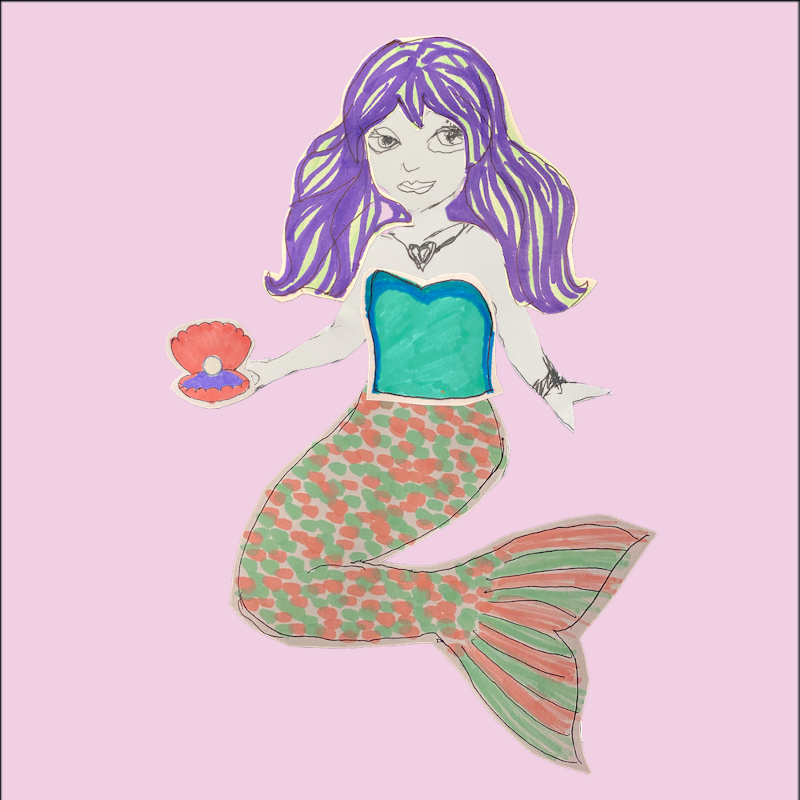 Crypto Mermaid #25 static token preview