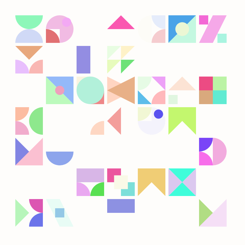 Confetti Shapes #70 static token preview