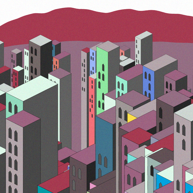 Coloured City #97 static NFT preview
