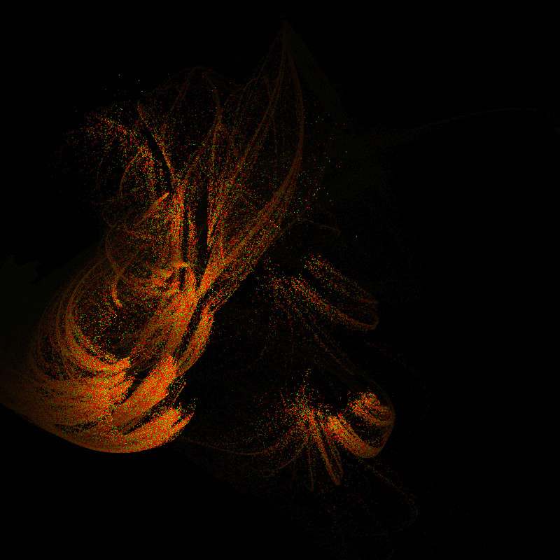 Fractal Amoeba #452 static token preview