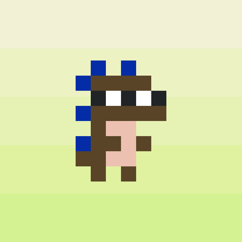 Coded Tiny Dinos #85 static token preview