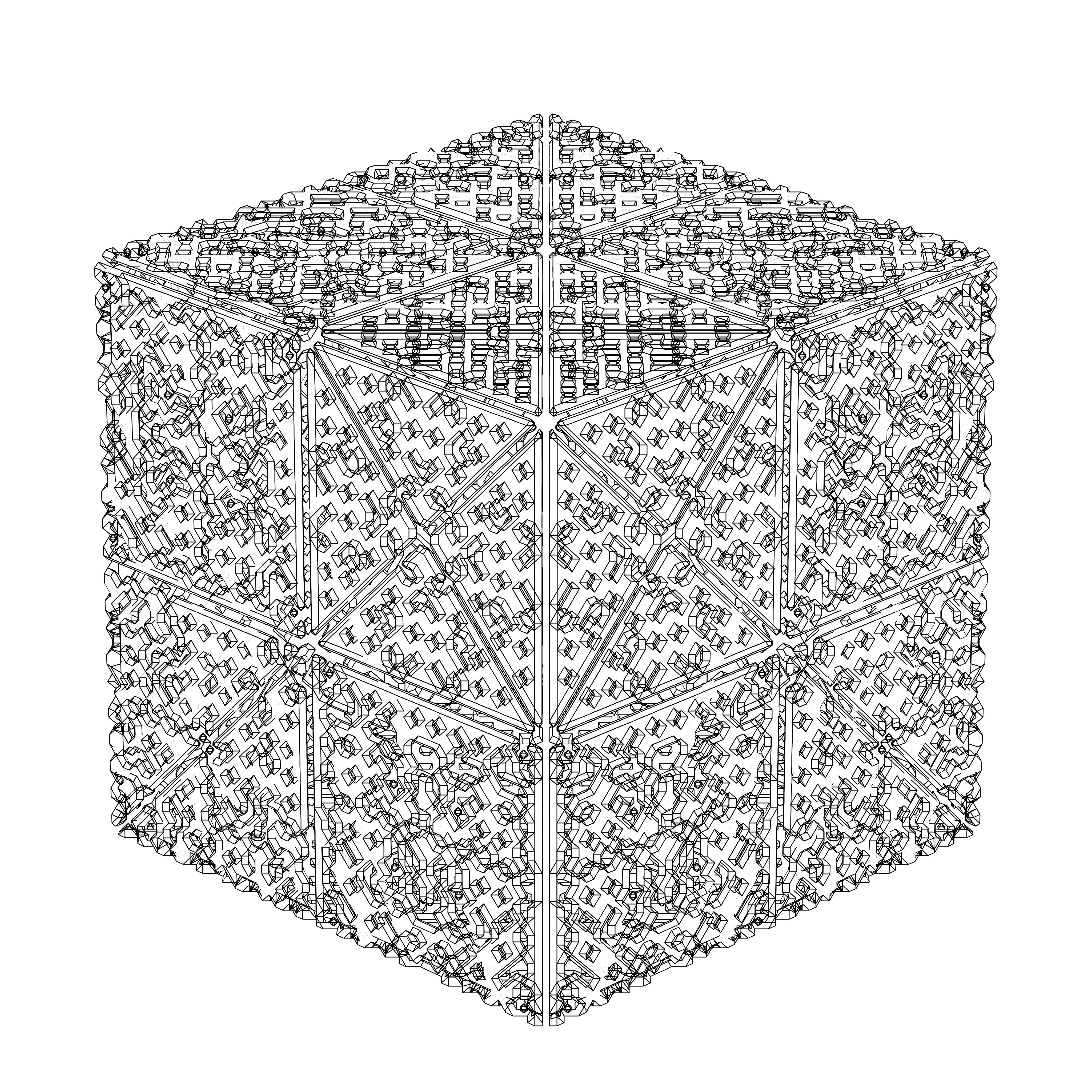 LL21 Alien Art Cube #908 static NFT preview
