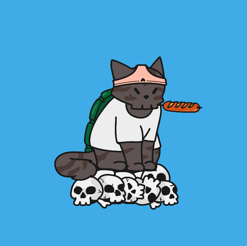 DOOMKATS #209 static token preview