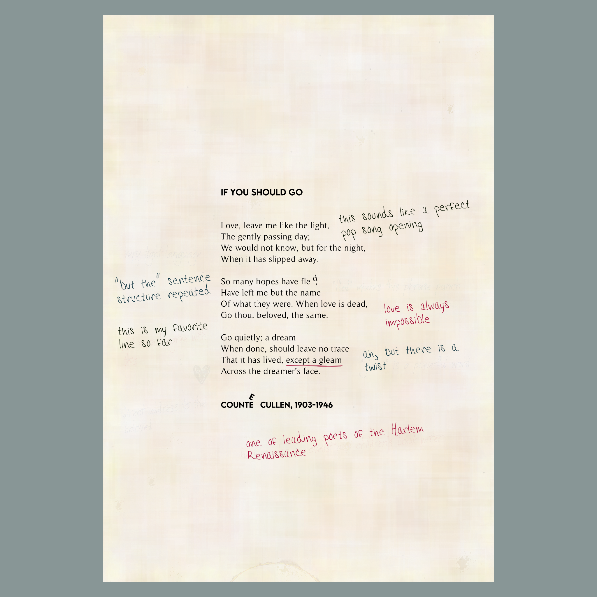 Poems in the Public Domain #68 static token preview