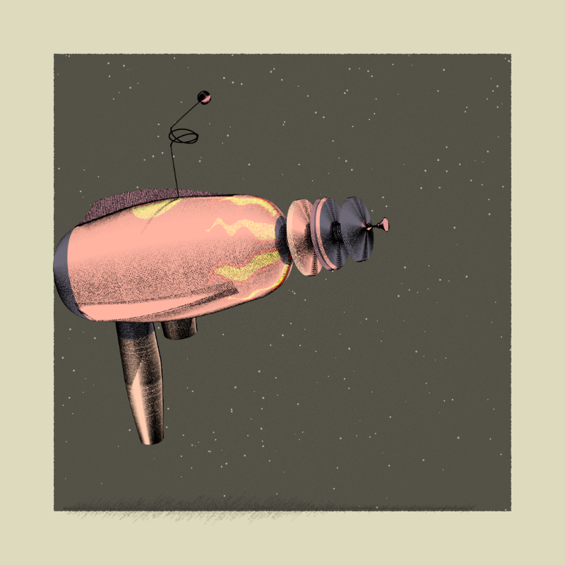 Galactic Pistol #101 static NFT preview