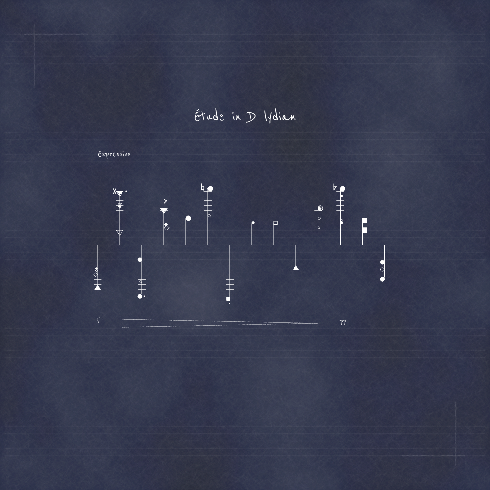 Études(Reissued) #112 static NFT preview