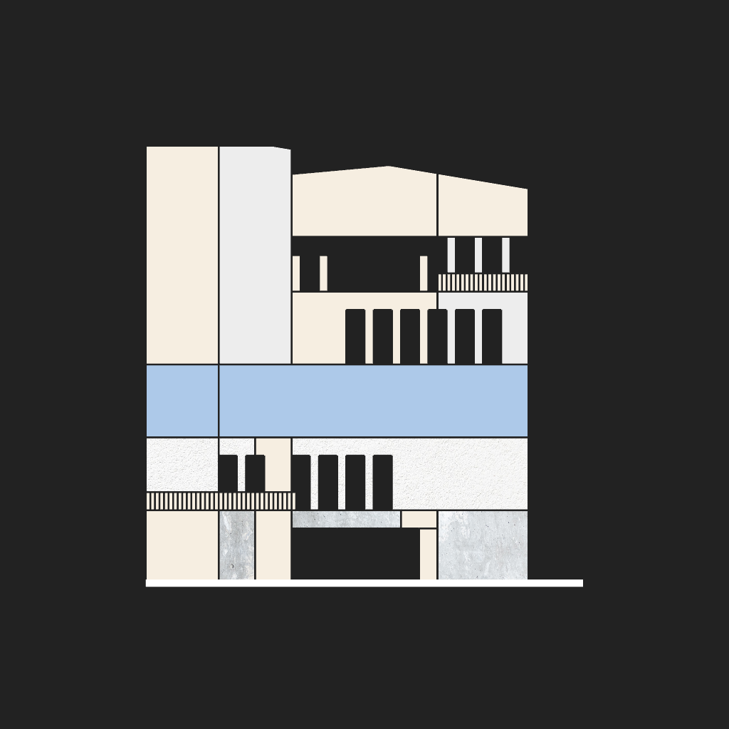 Endless Random Architecture #48 static NFT preview