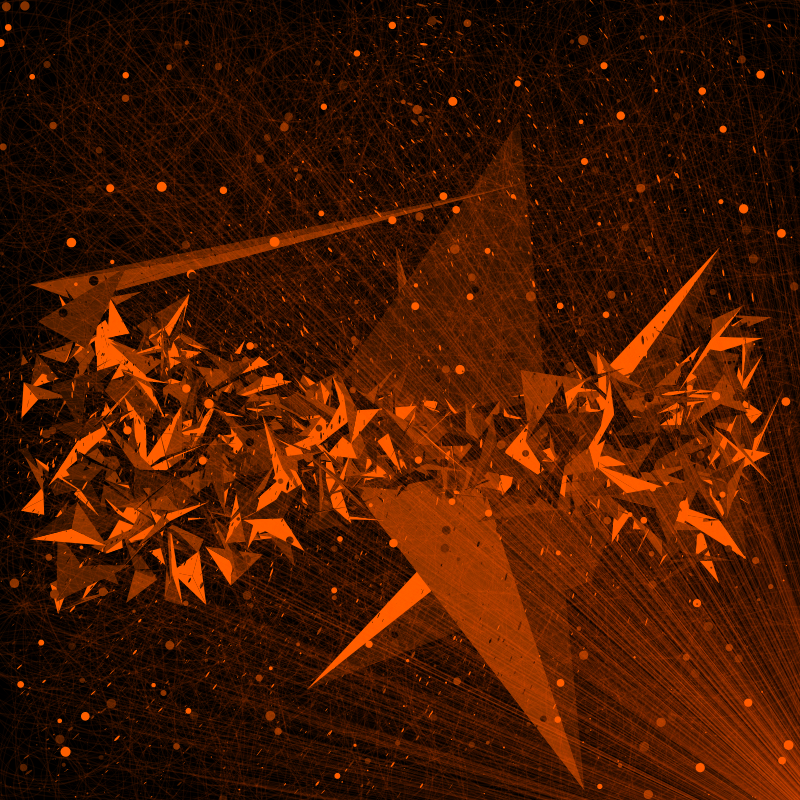 Space Explosion #73 static NFT preview