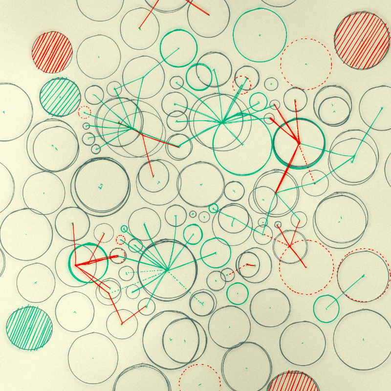 Geo Scribs #181 static NFT preview