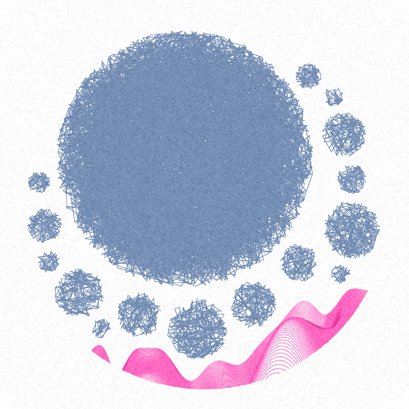 Plottable Mountain Moons #275 static NFT preview