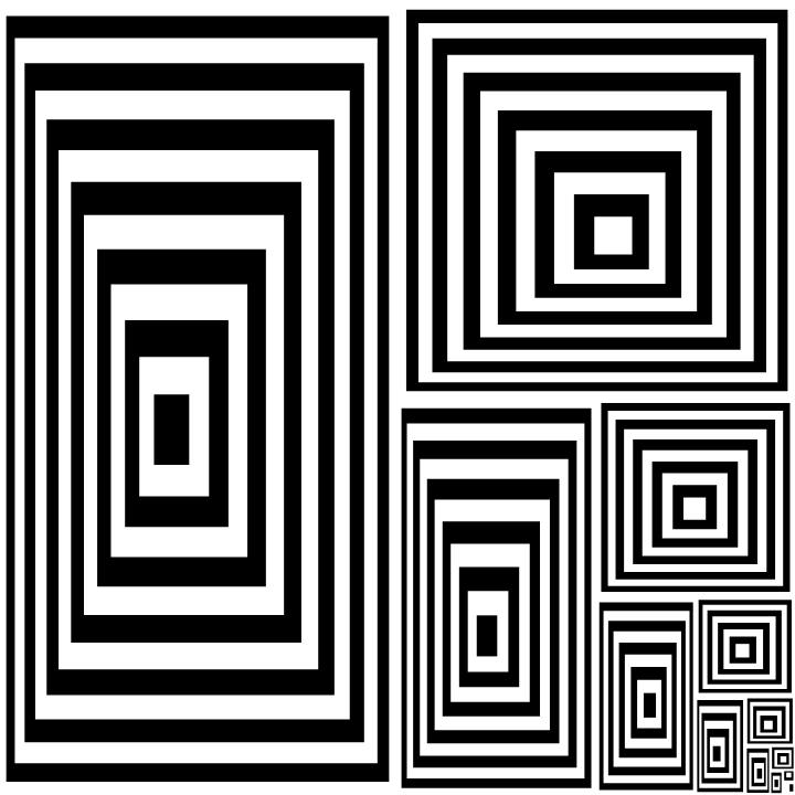 Subdivision Squares #3 static token preview