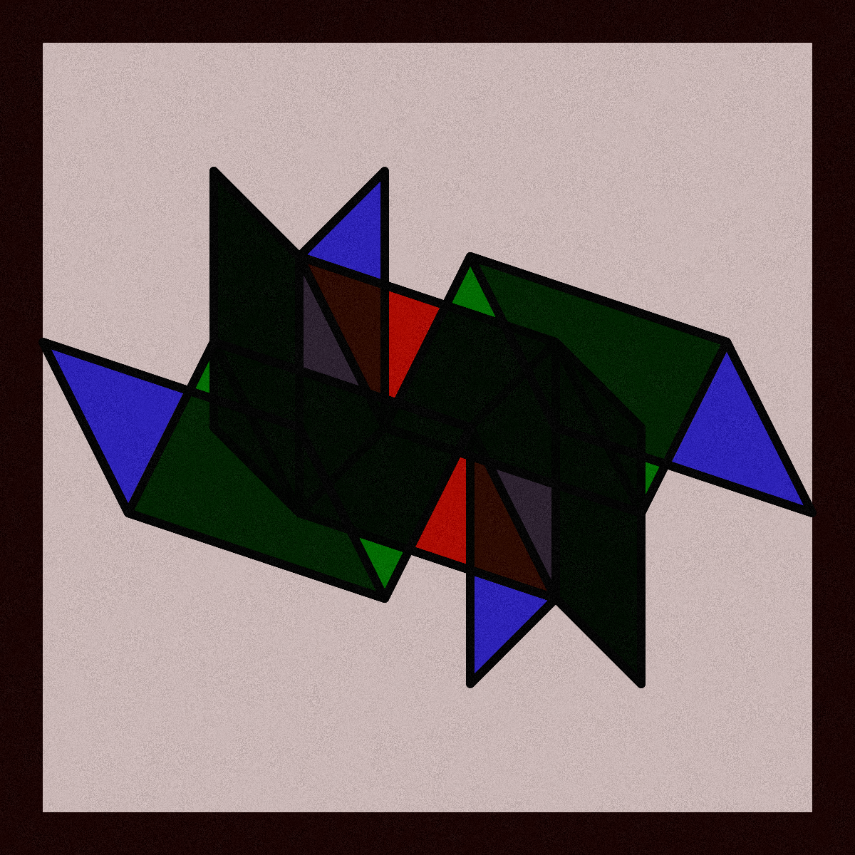 Parallelogram Construction #53 static NFT preview