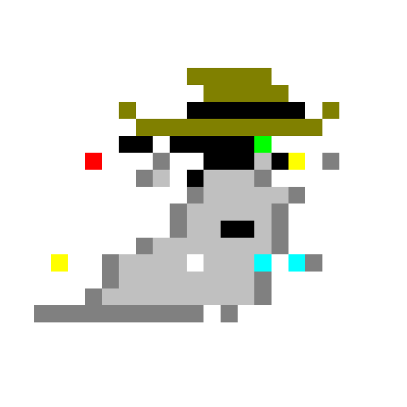 Win95 Larvas #34 static NFT preview