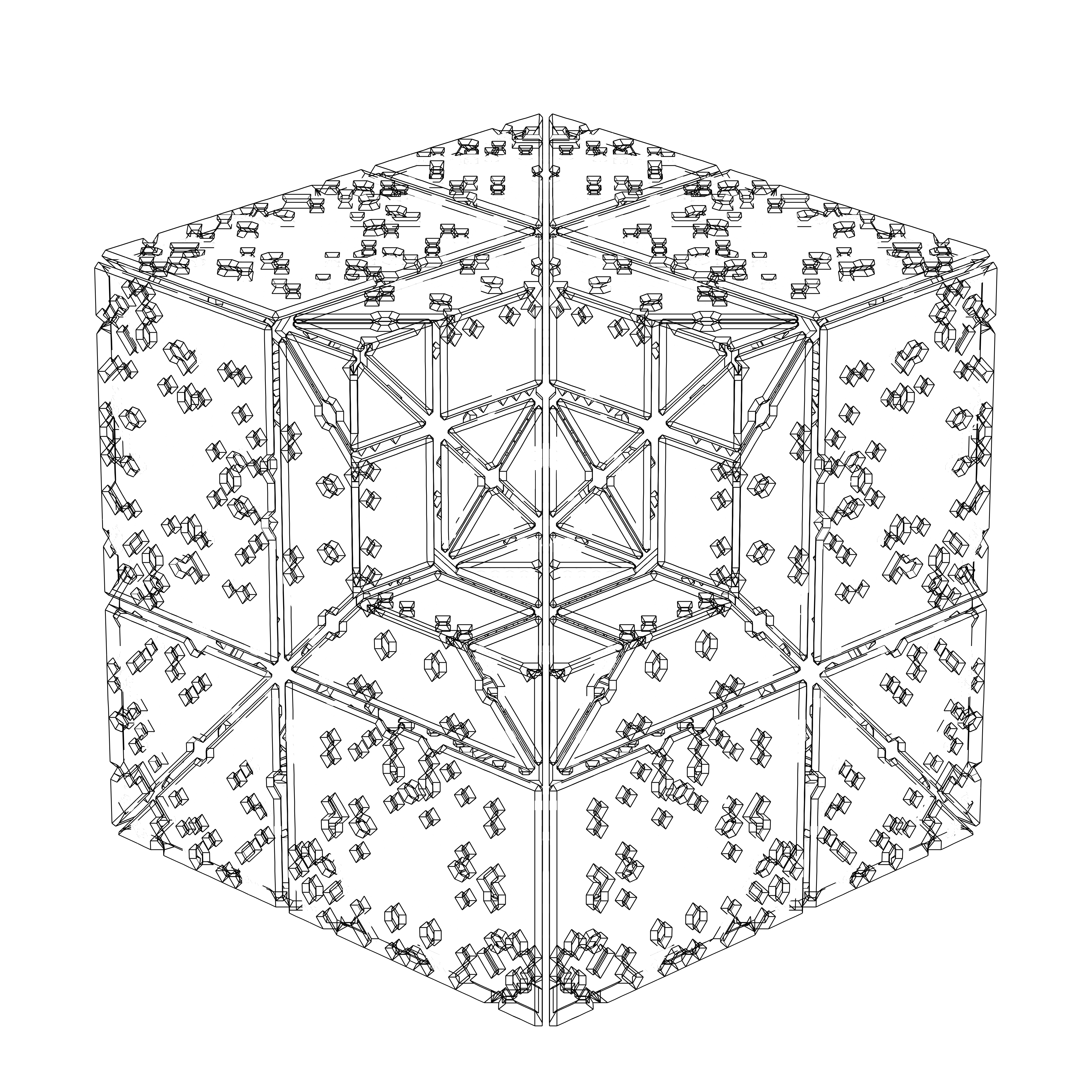 LL21 Alien Art Cube #956 static token preview