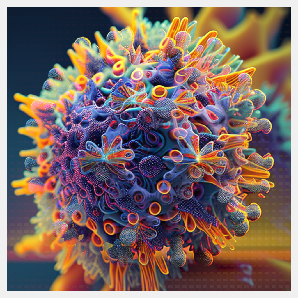 Viral Refraction #36 static NFT preview