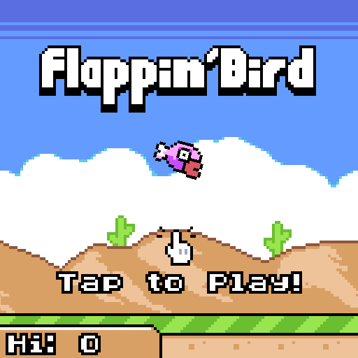 Flappin' Bird #34 static NFT preview
