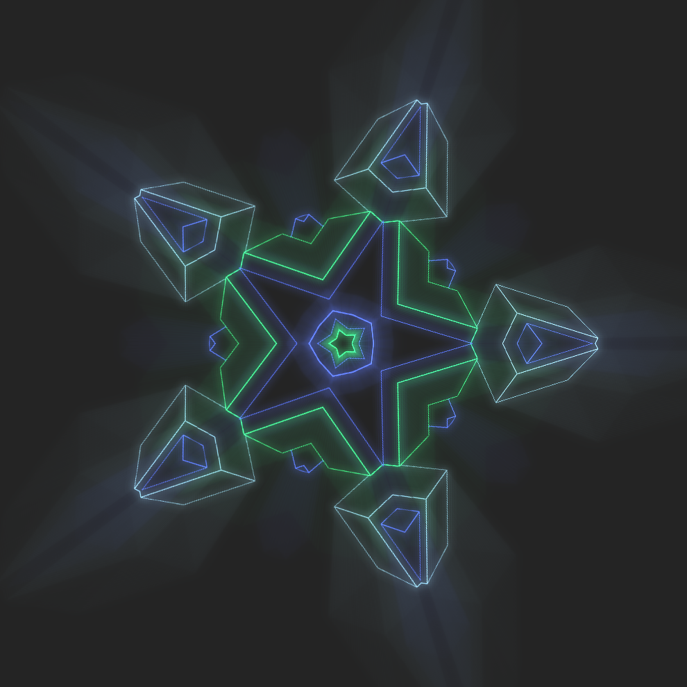 Neon Kaleido #162 static token preview