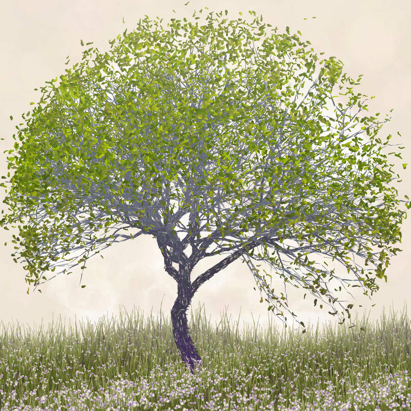 Ornamental Tree #61 static token preview